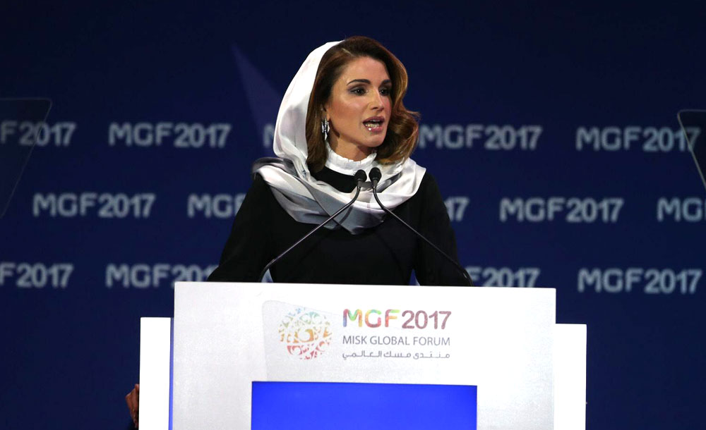 الملكة رانيا العبدالله