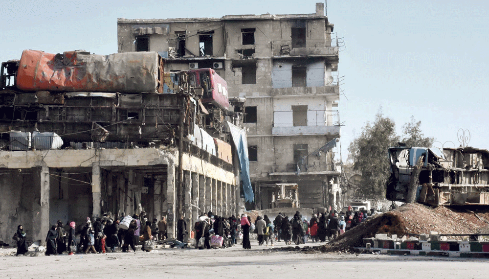 حلب تواجه الإبادة.. ووقف النار في سوريا أمام مجلس الأمن