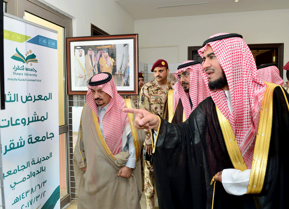 الأمير فيصل بن بندر يطلع على تطوير المدينة الجامعية بالدوادمي (واس)