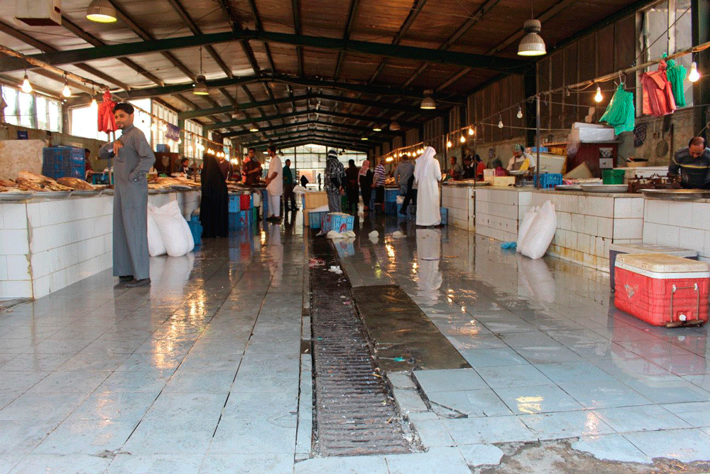 حالة ركود تشهدها أسواق الأسماك (تصوير: أحمد المسري)