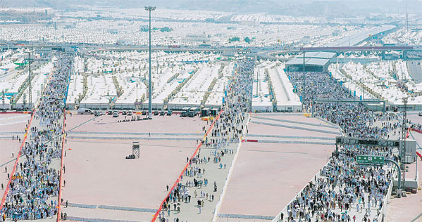 لا حوادث بين الحجاج خلال رمي الجمار