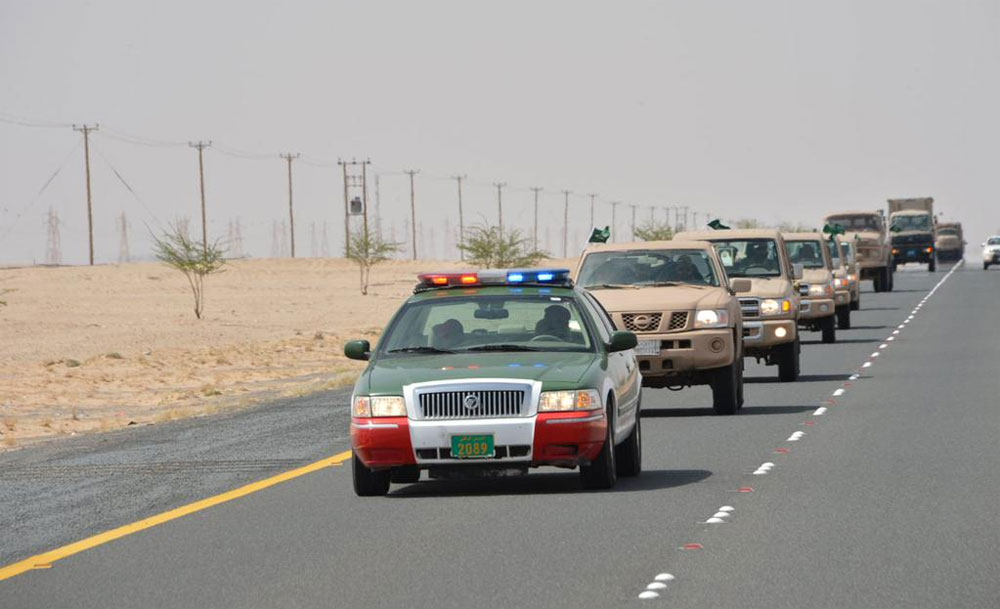 اكتمال وصول القوات السعودية المشاركة في تمرين حسم العقبان 2015م بدولة الكويت