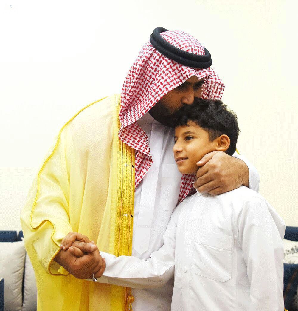 الأمير محمد بن عبدالعزيز يواسي ابن الشهيد الغزواني (واس)