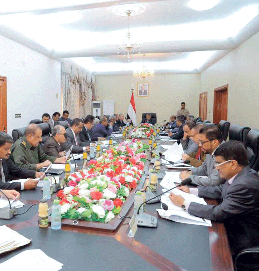  مجلس الوزراء اليمني يعقد اجتماعا مهما في العاصمة المؤقتة عدن (سبأ)
