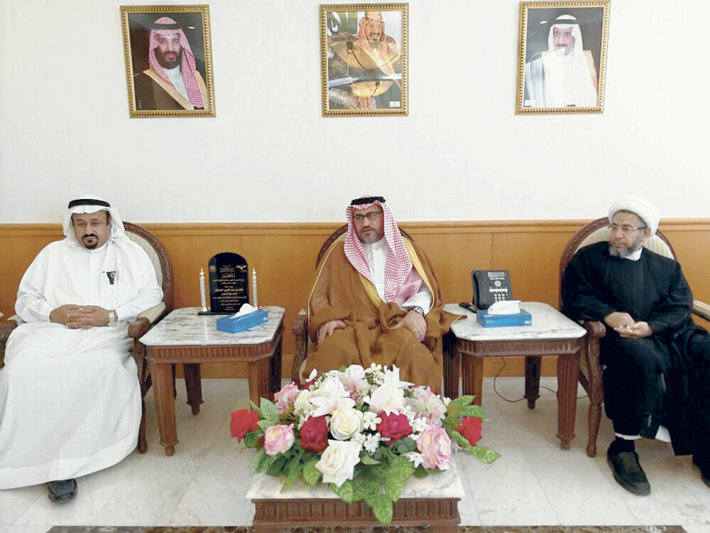 المحافظ الصفيان والشيخ المهدي وأحد أعيان صفوى 
