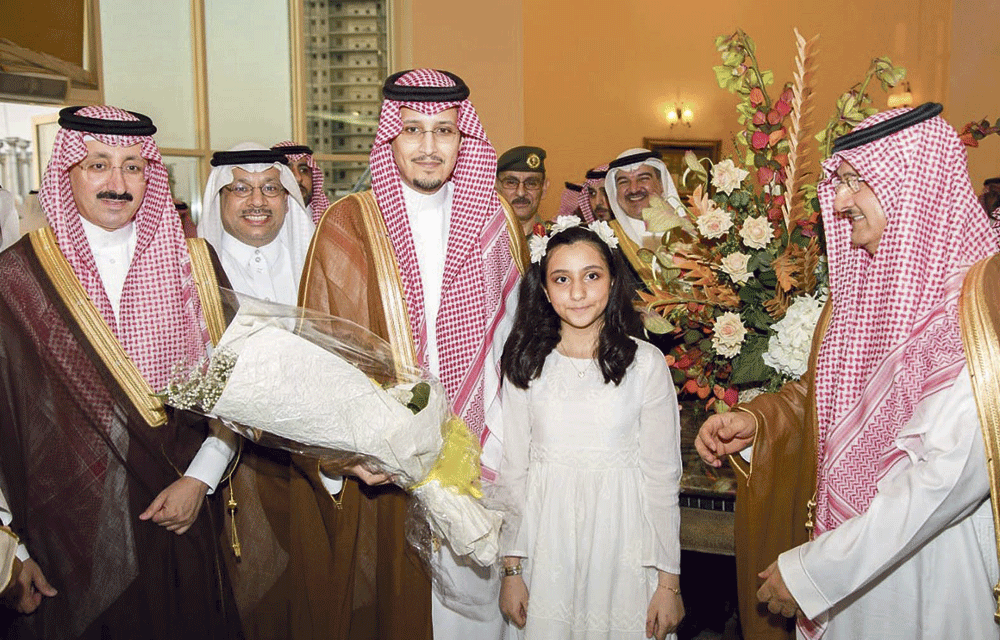 الأمير أحمد بن فهد خلال زيارته مجلس الملحم (تصوير: أحمد الملحم)