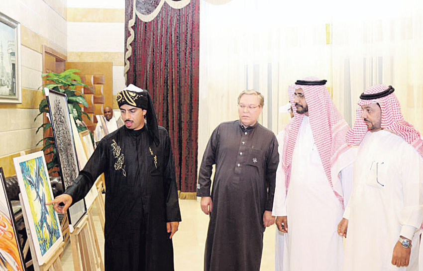من احتفالات أدبي جدة 
