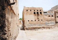 الطابع المعماري الذي كان سائداً في تاروت. 